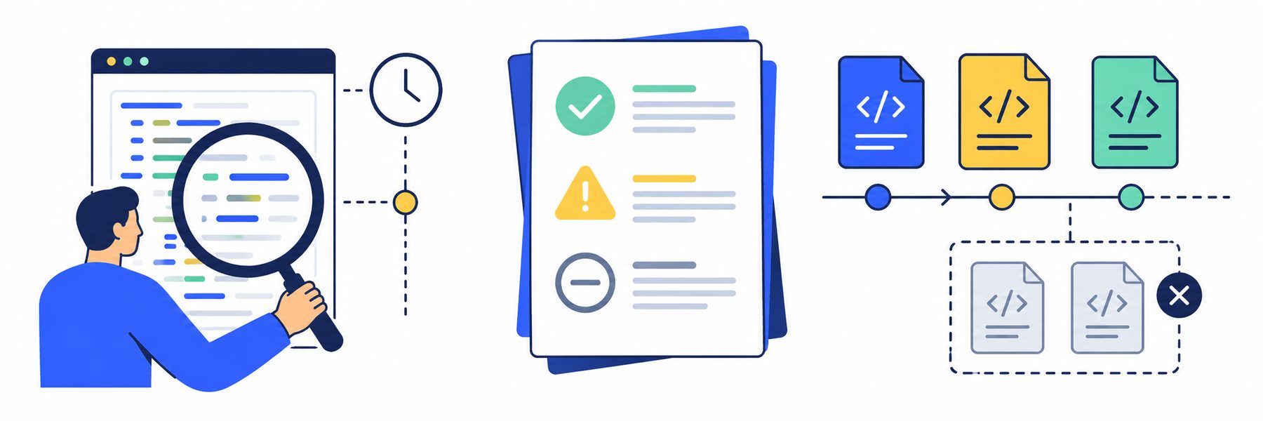 Auditoria de contratos → Observe o mecanismo → Confira os limites