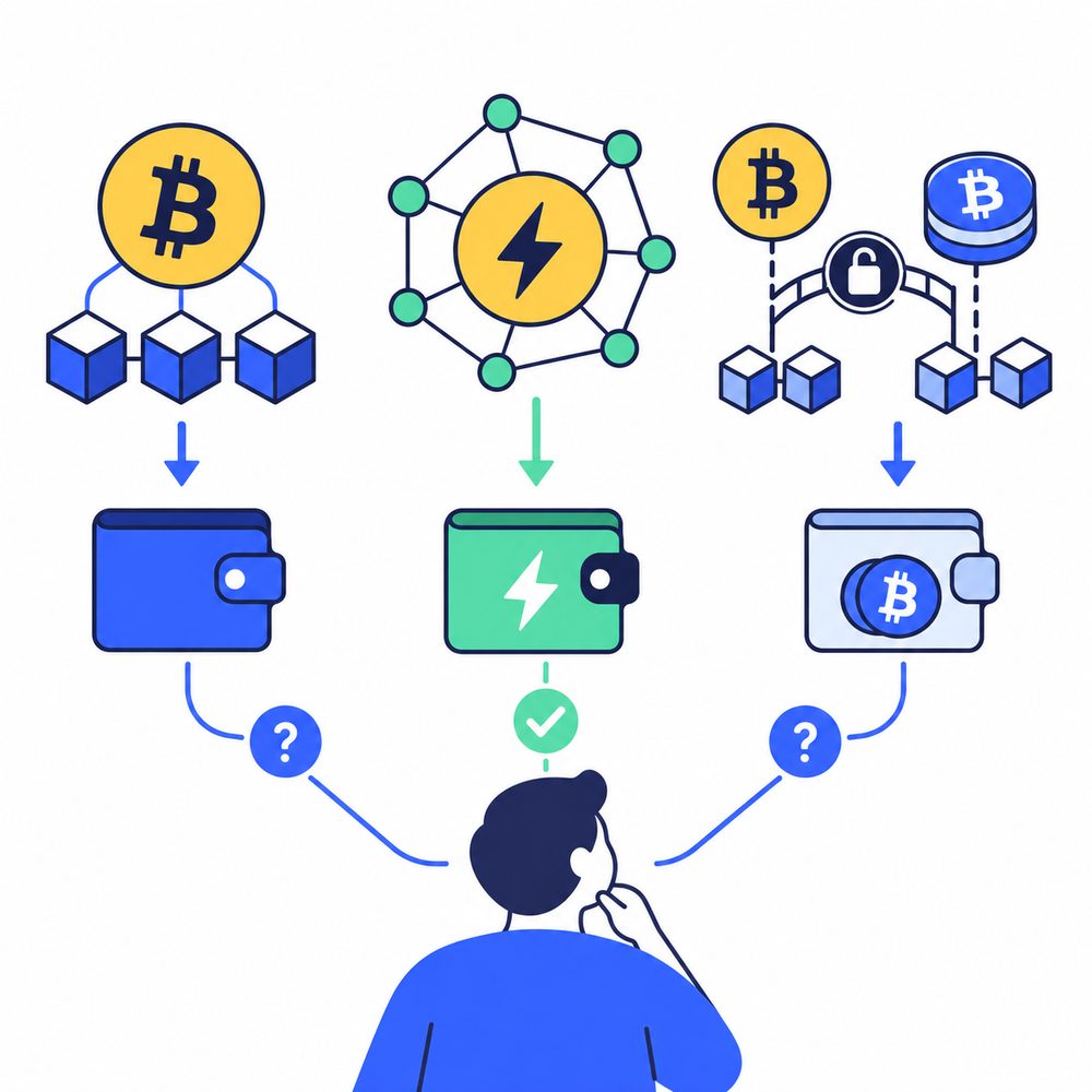 Bitcoin, Lightning e representações em outras redes