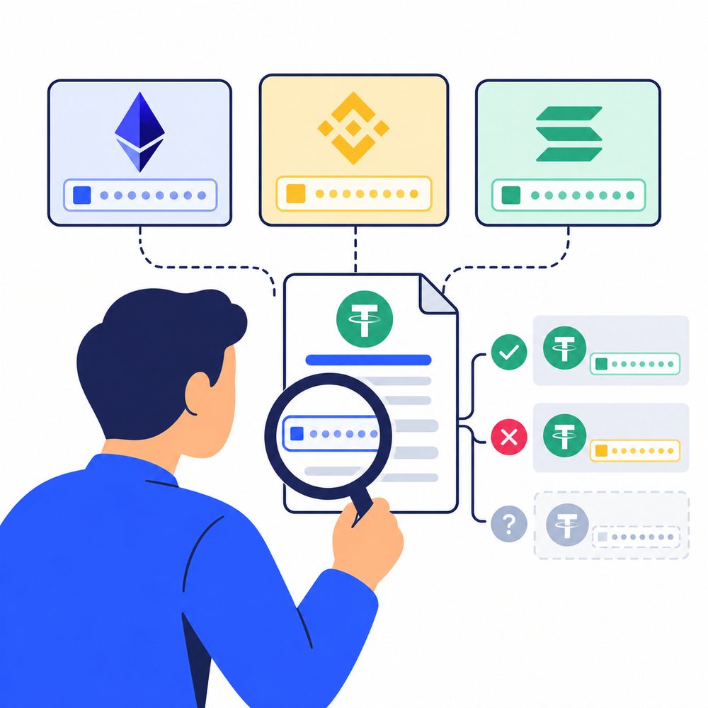 Redes, endereço e identificação de tokens