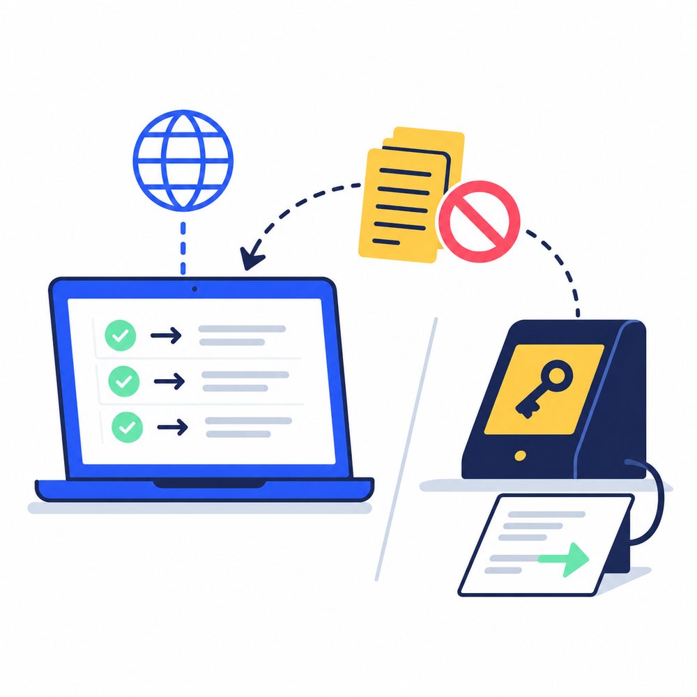 Acompanhar saldo não exige entregar o backup