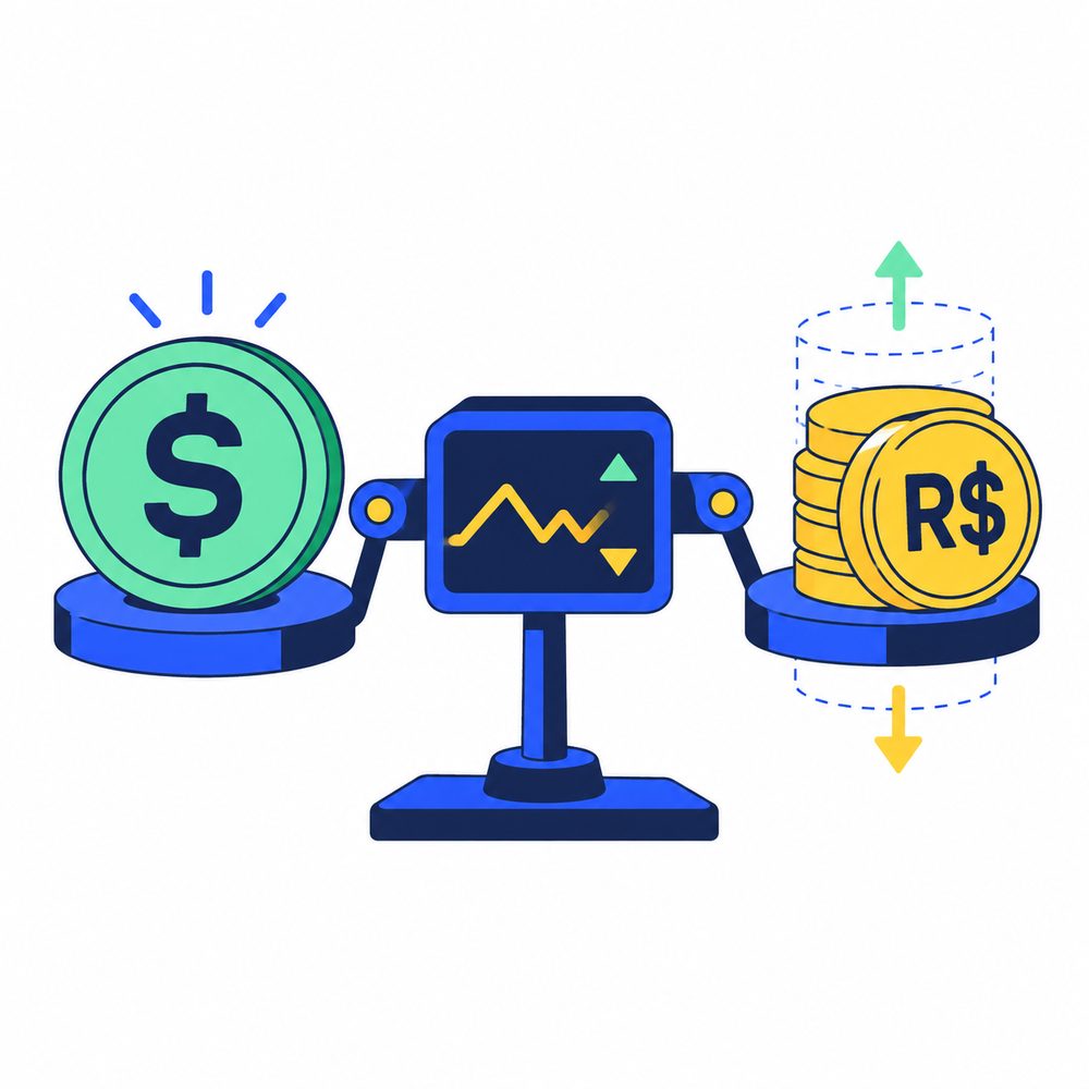 Um token estável em dólar tem valor estável em reais?
