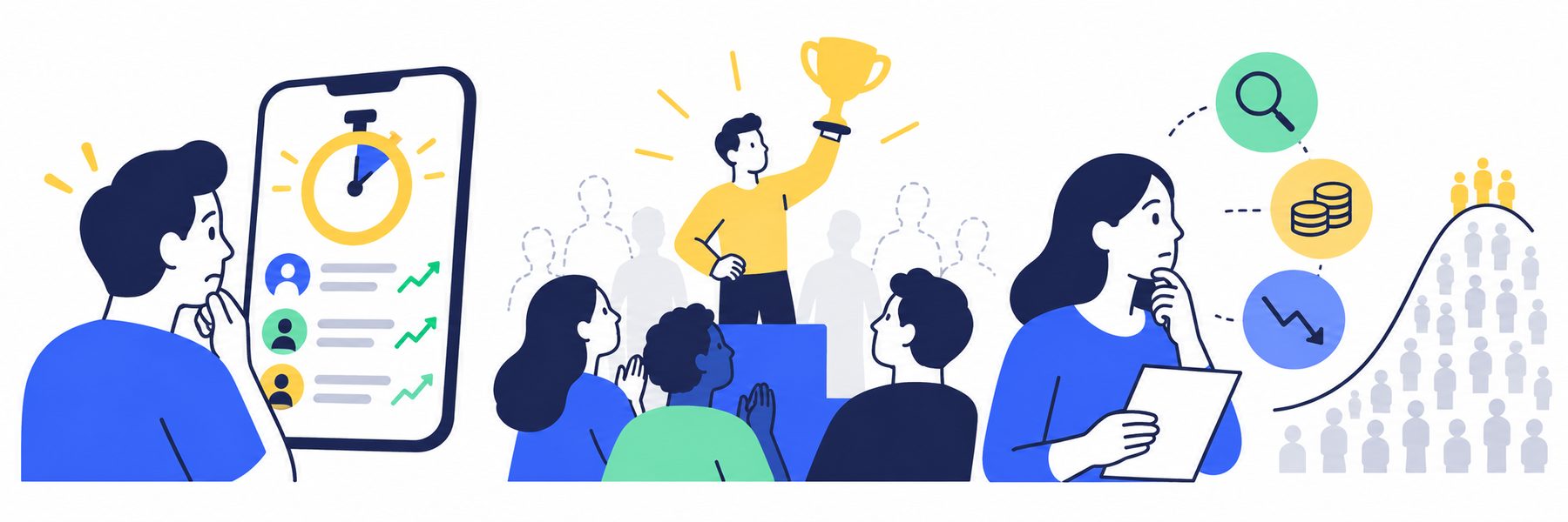 FOMO e pressão social → Observe o mecanismo → Confira os limites