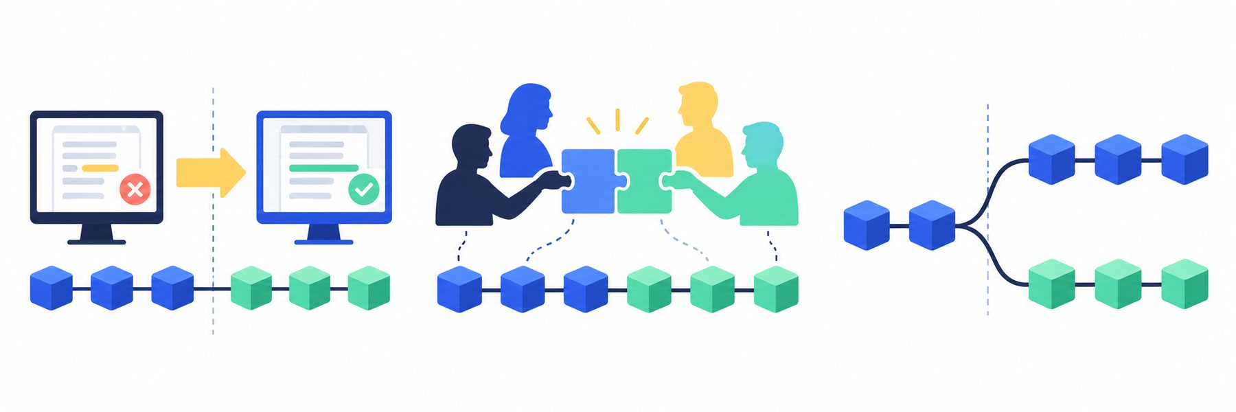 Hard fork → Observe o mecanismo → Confira os limites