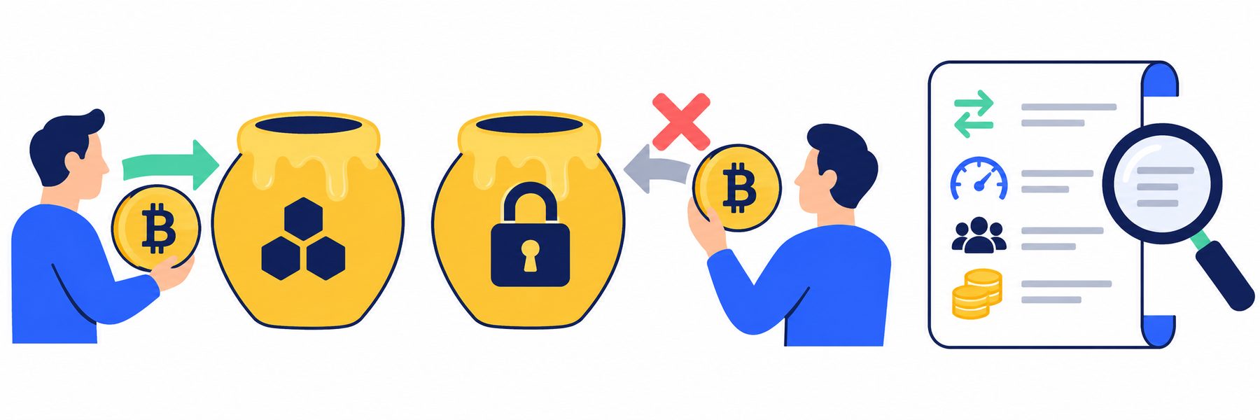 Honeypot e venda bloqueada → Observe o mecanismo → Confira os limites
