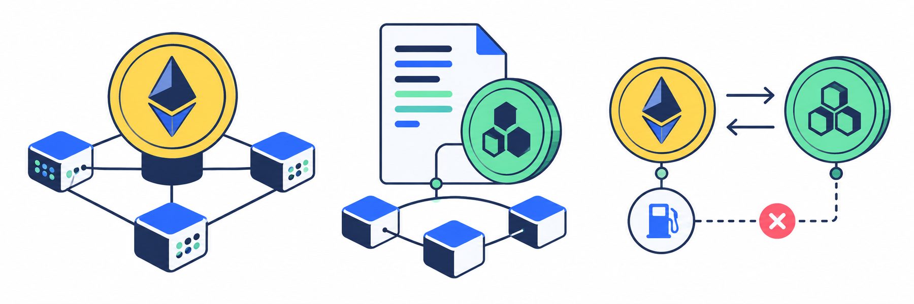 Moeda nativa versus token → Observe o mecanismo → Confira os limites