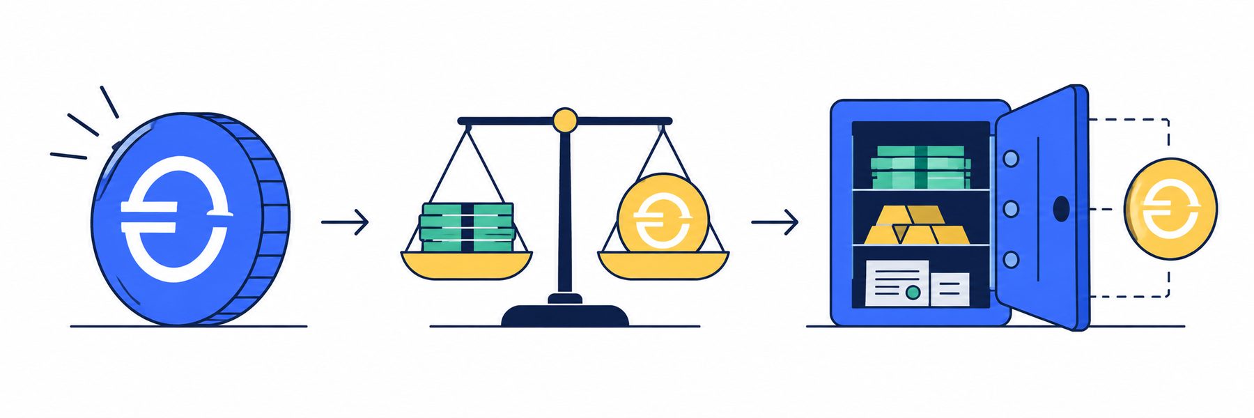 Token Referência de valor Mecanismo de lastro