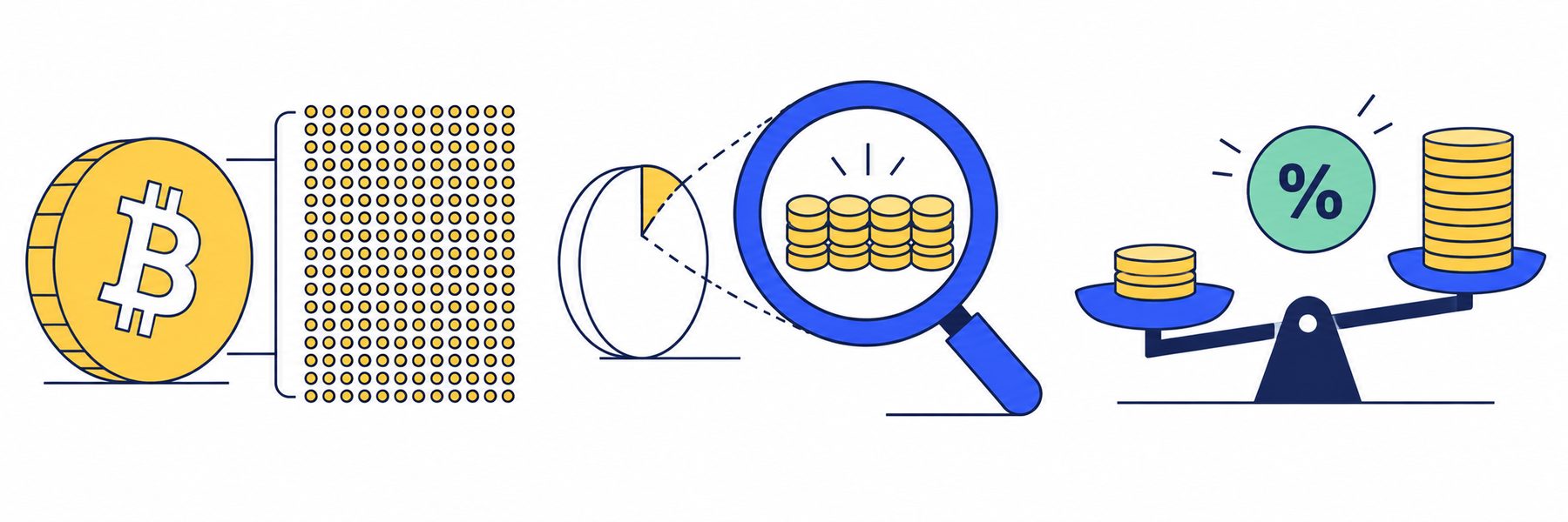 Satoshi: a menor unidade convencional → Observe o mecanismo → Confira os limites